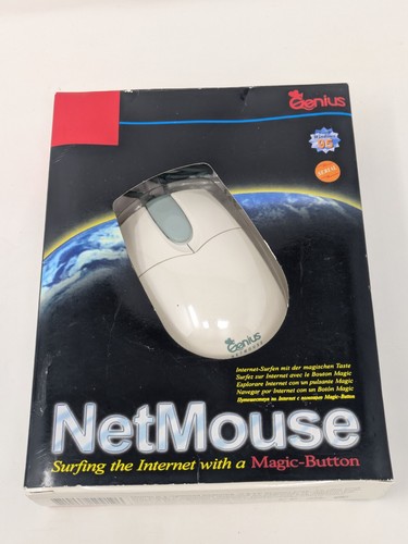 Genius netmouse magic - magic, button