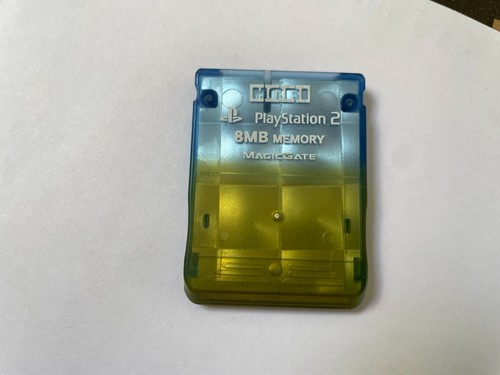 Ps2 memory card 8mb hori - hori, shiny