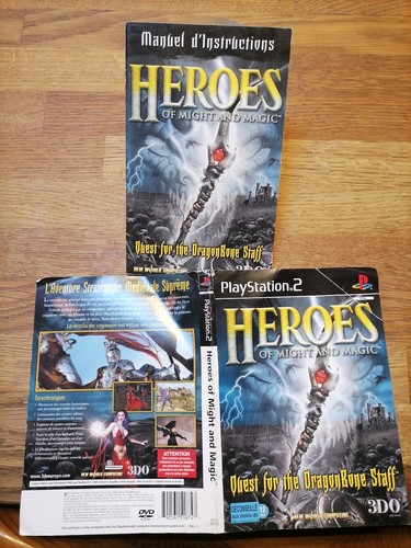 Jaquette notice heroes of - &,