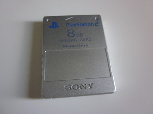 Memory card silver sony - memory,