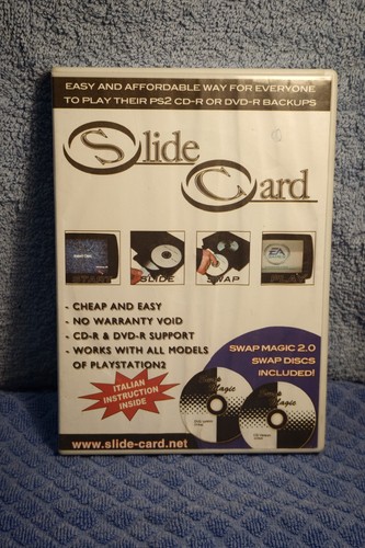 Slide card swap magic - card,